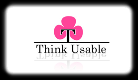 logo design for think usable solution, hyderabad - vector logo